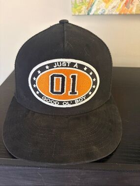 Just A Good Ol' Boy 01 Black Snapback Hat
